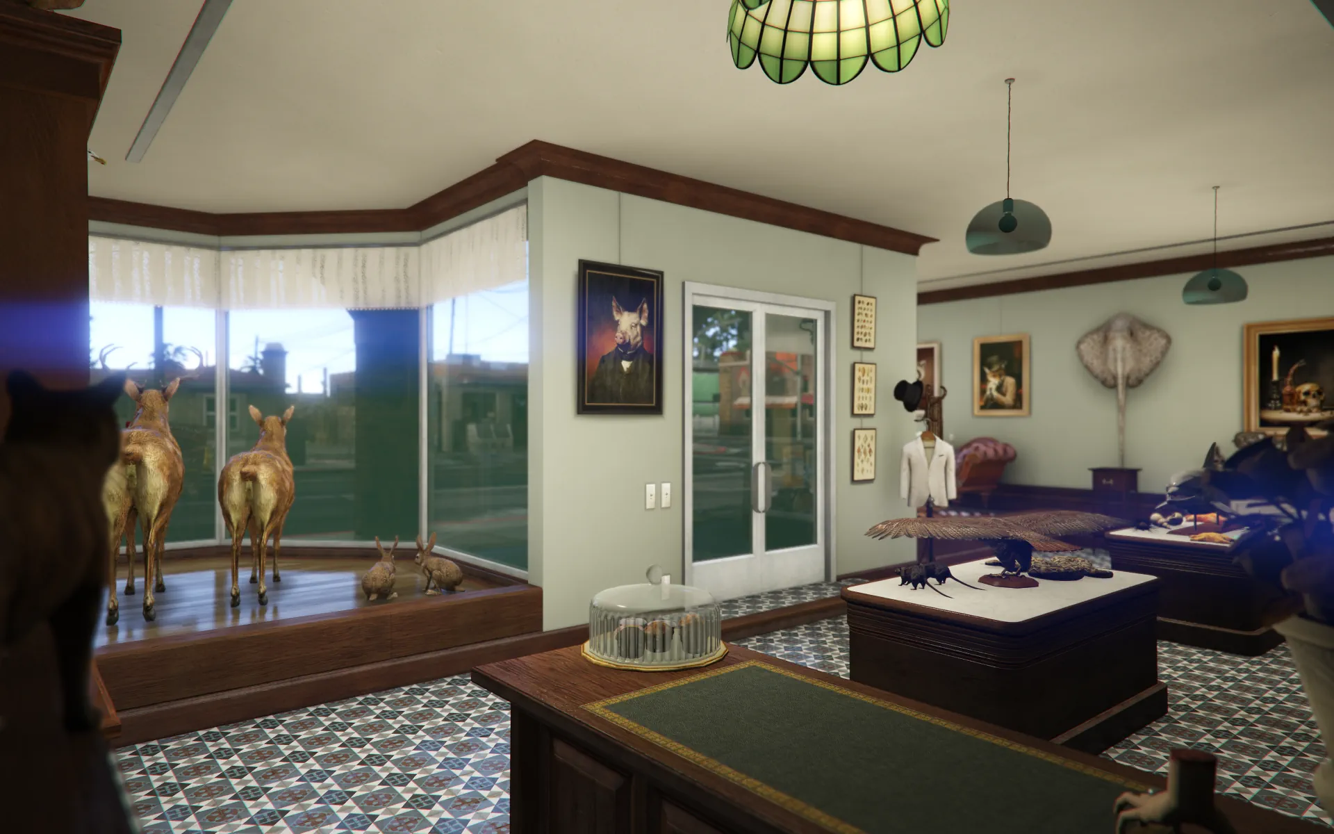 Necromance Taxidermist exhibition hall GTA V FiveM Interior MLO