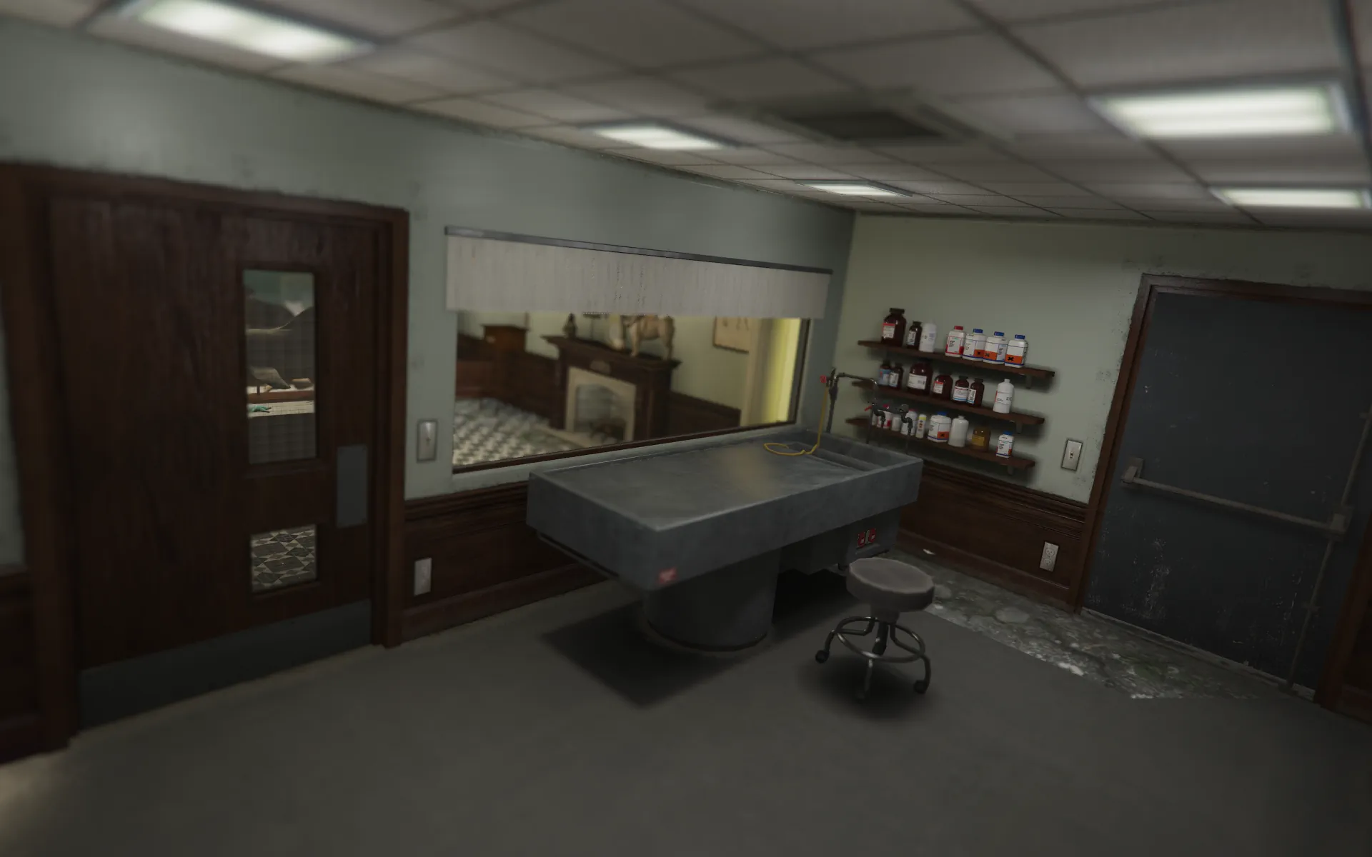 Necromance Taxidermist operation and taxidermy room GTA V FiveM Interior MLO