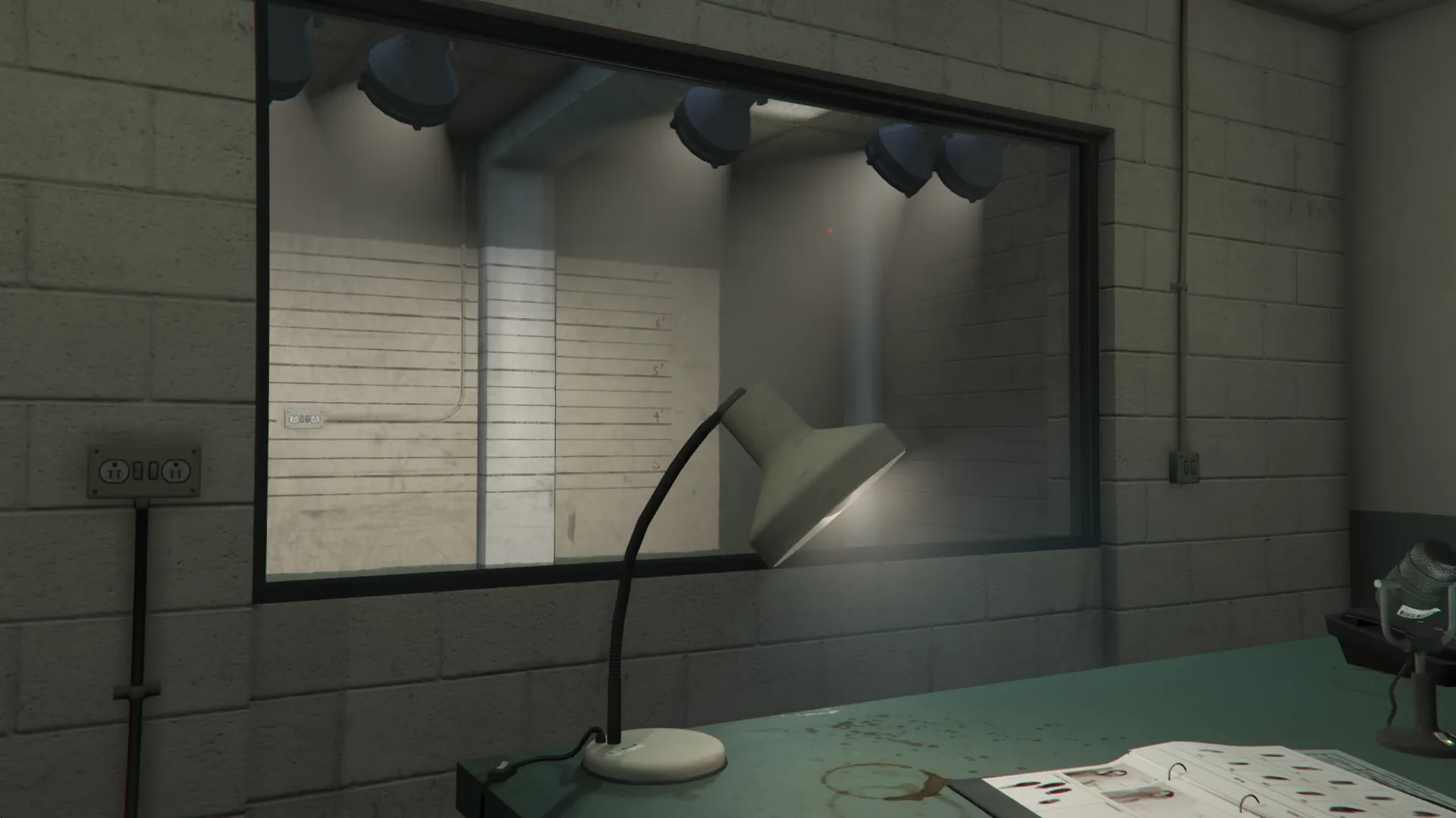 Sheriff Department suspect lineup room GTA V FiveM Interior MLO