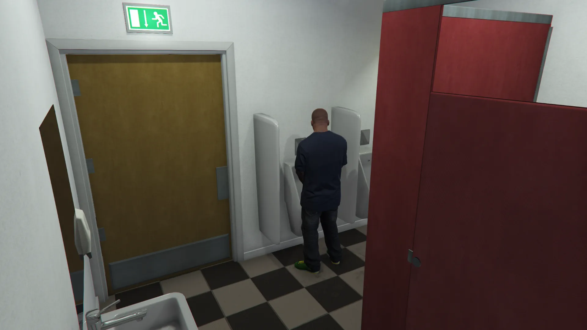 Vinewood Up-n-Atom Burger restroom GTA V FiveM Interior MLO